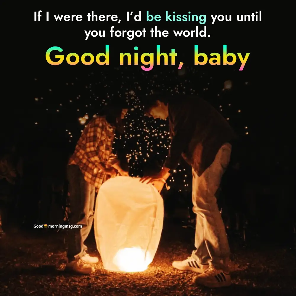 Hug Kiss Bedroom Romantic Good Night Love