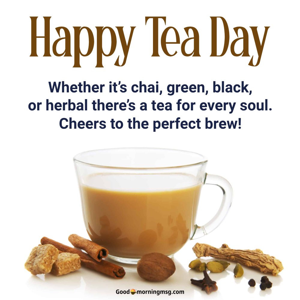 International Tea Day Quotes