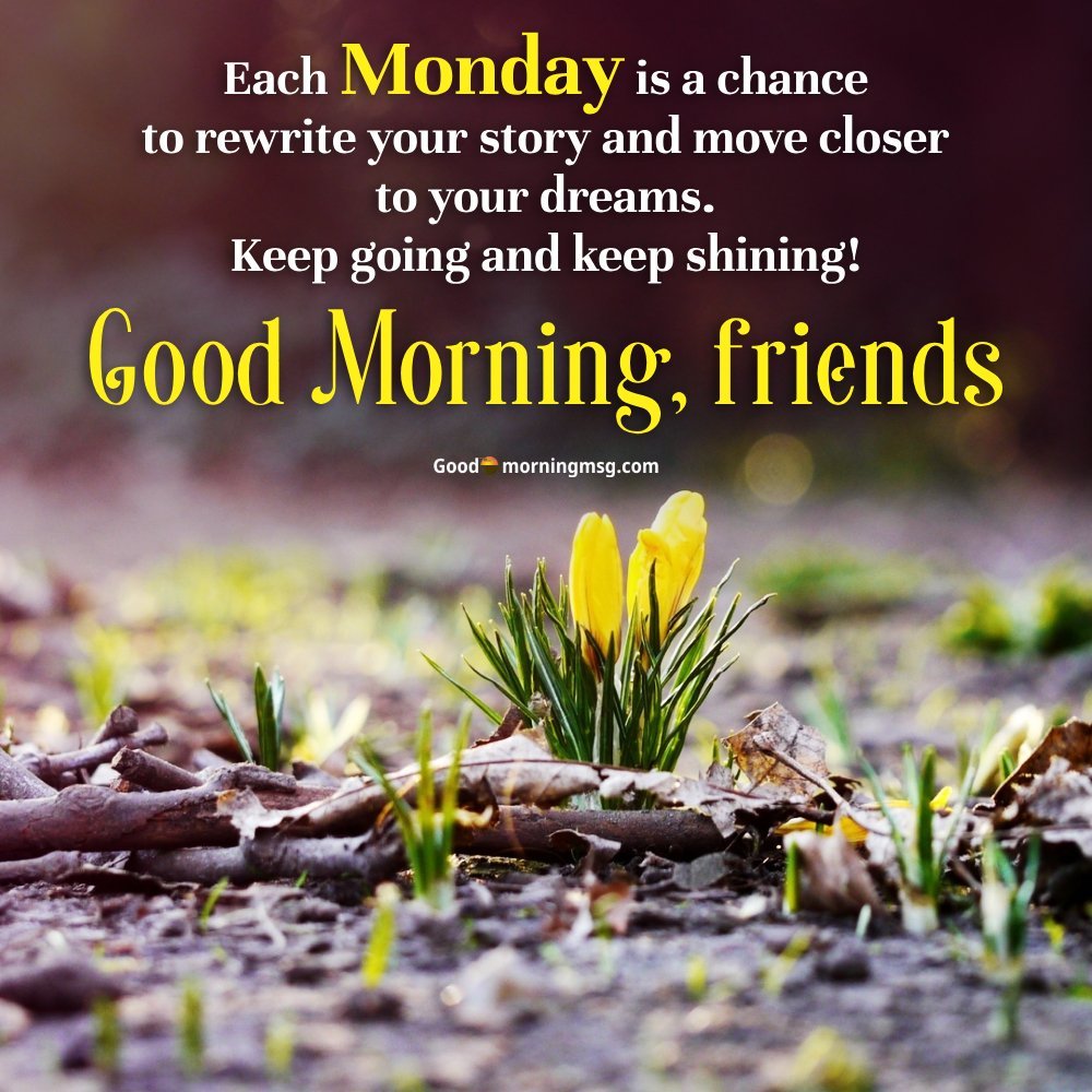 Monday Morning Motivation Quotes I Goodmorningmsg