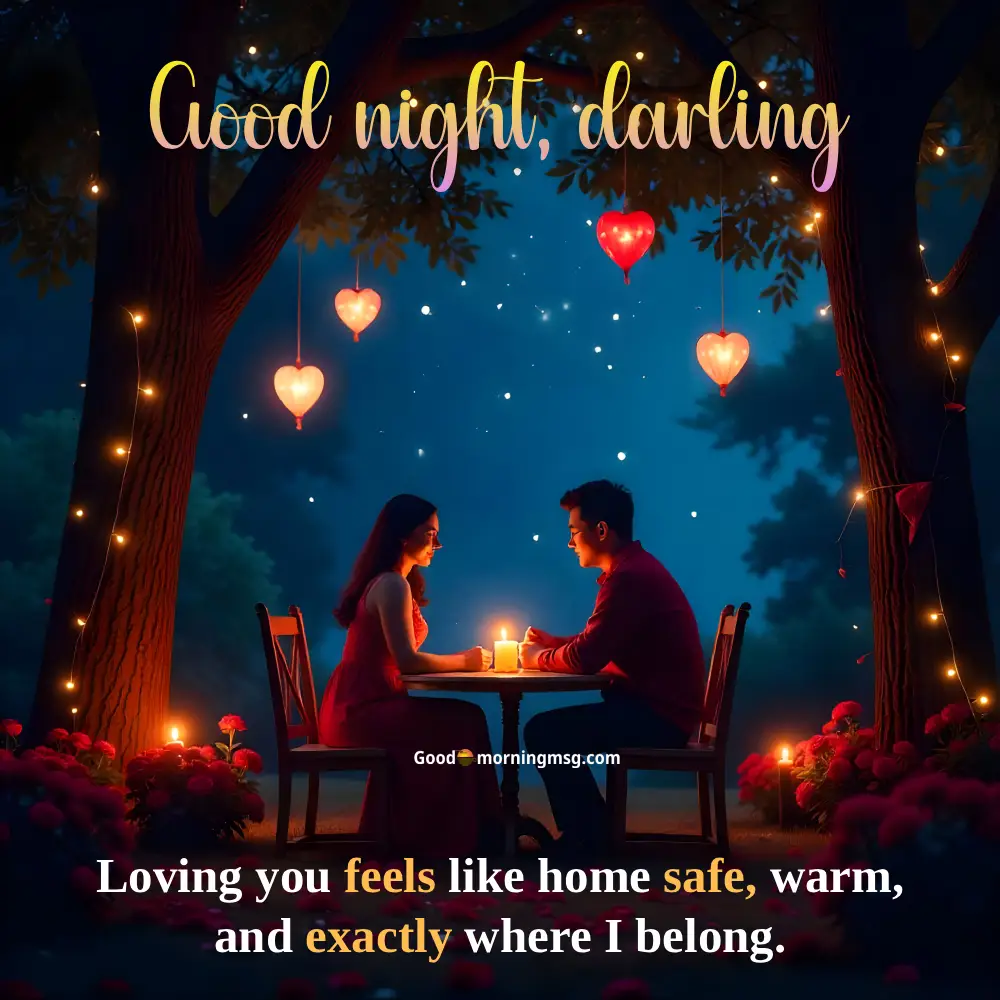 Artistic romantic kiss image with soft tones, intimacy, and emotional nighttime mood