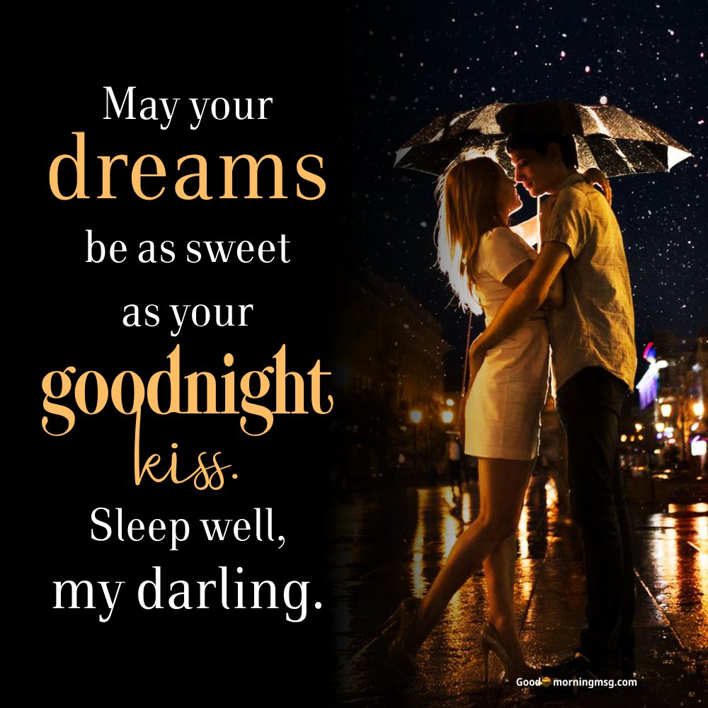 Romantic Good Night Kiss Images For Lover I Goodmorningmsg