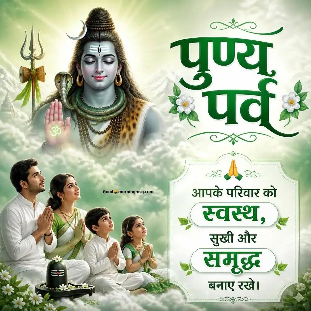 Somvati Amavasya Good Morning Image