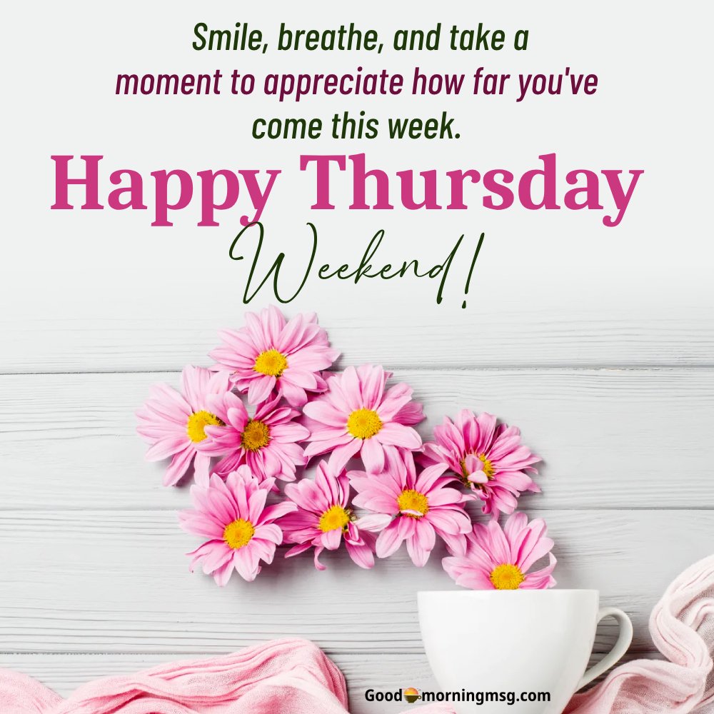 Thursday Message for Friends