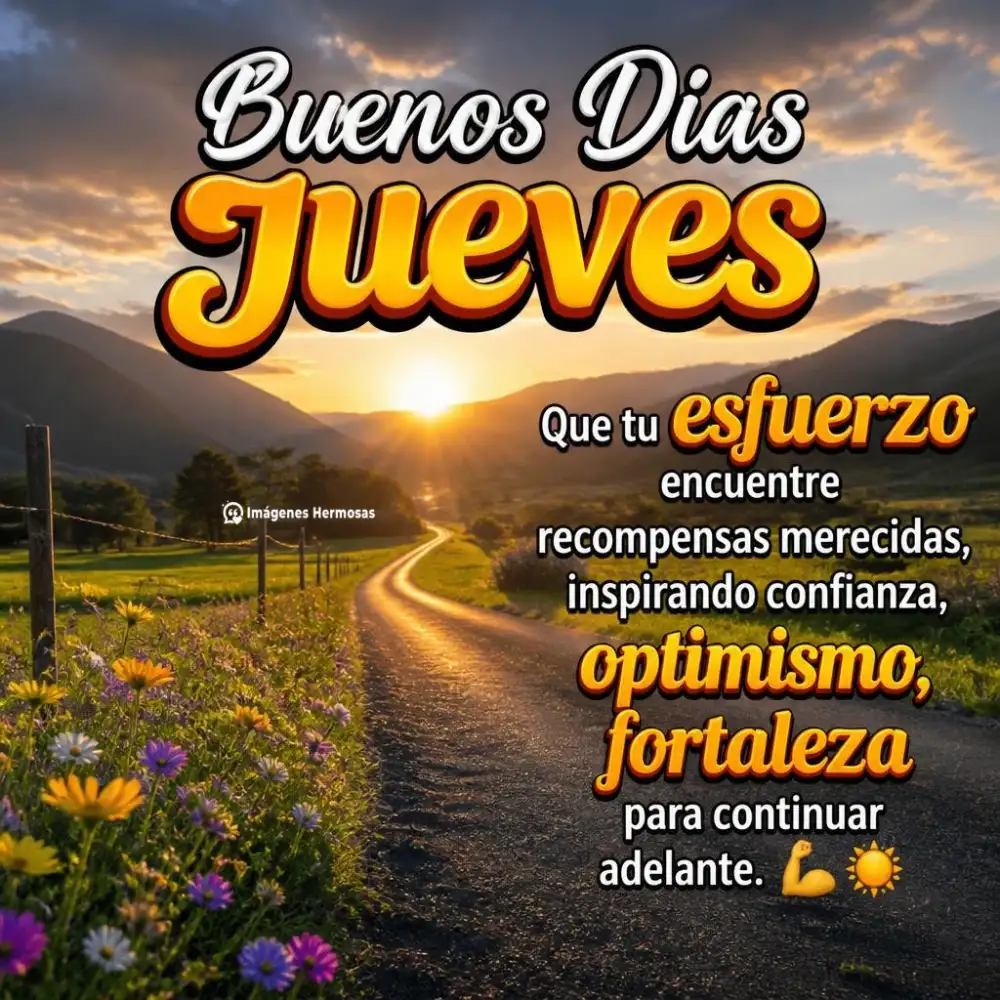 Buenos Dias Jueves Bendiciones