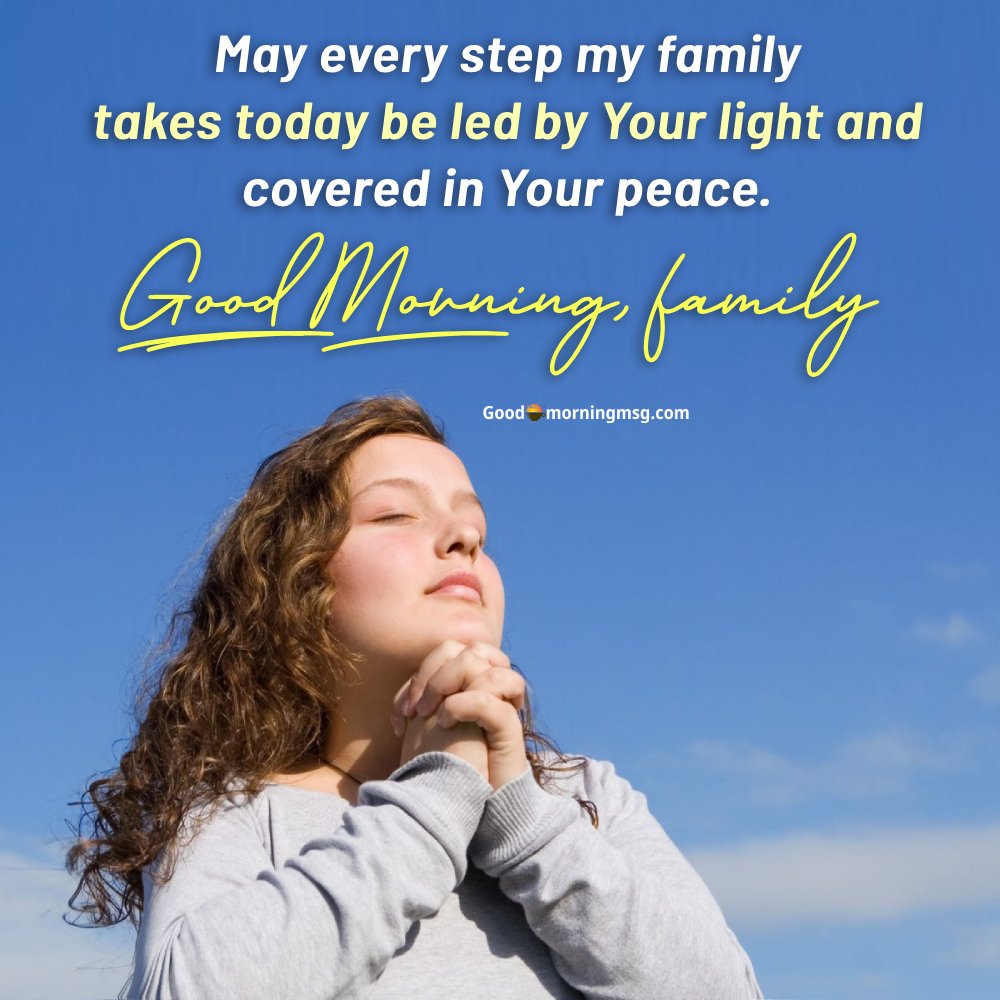 100 Short Prayers For Family I Goodmorningmsg