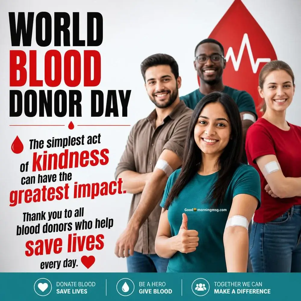 14 June Blood Donation Day