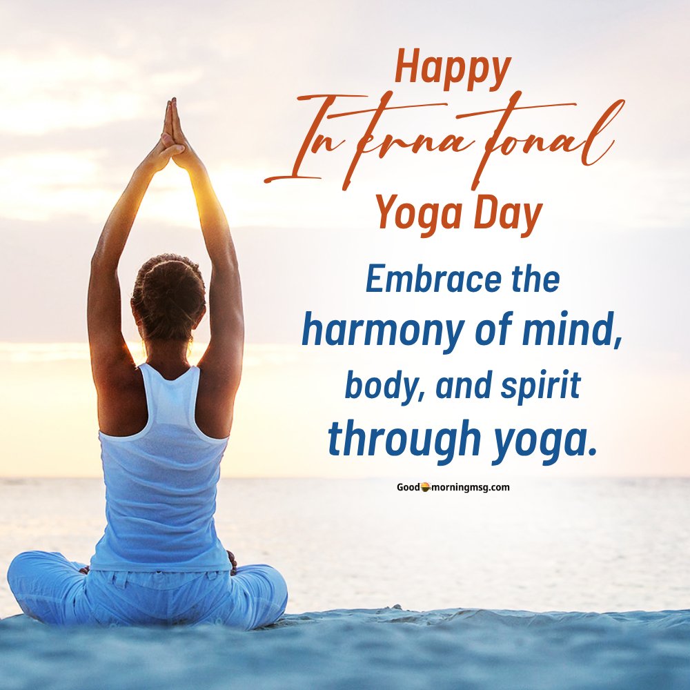 21 June Happy International Yoga Day Quotes And Wishes