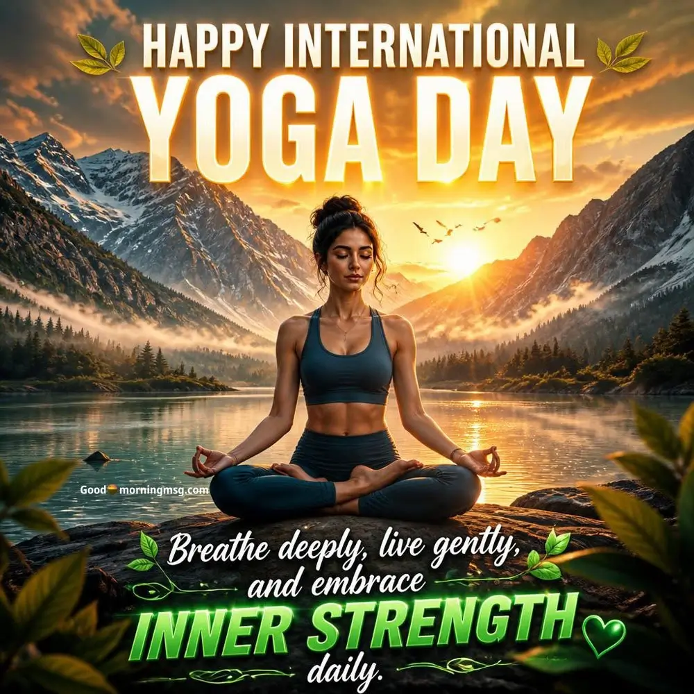 21 June Yoga Day Status