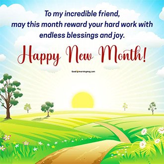 August New Month Prayer