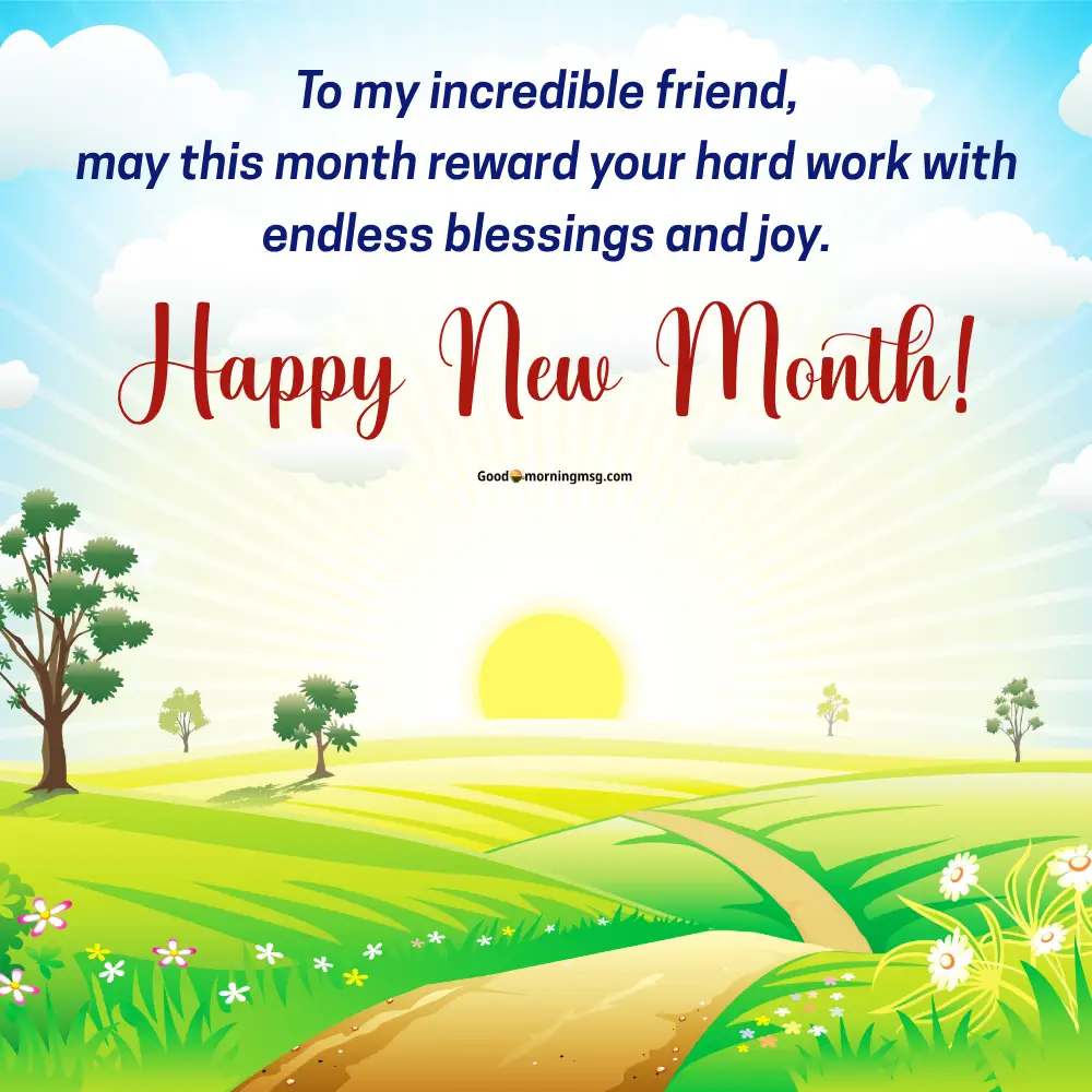 August New Month Prayer