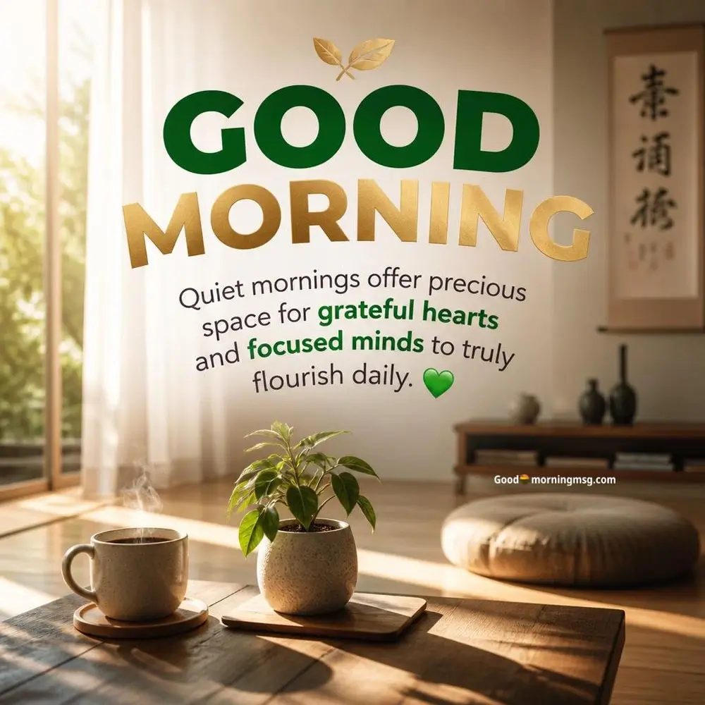 Beautiful Good Morning Coffee