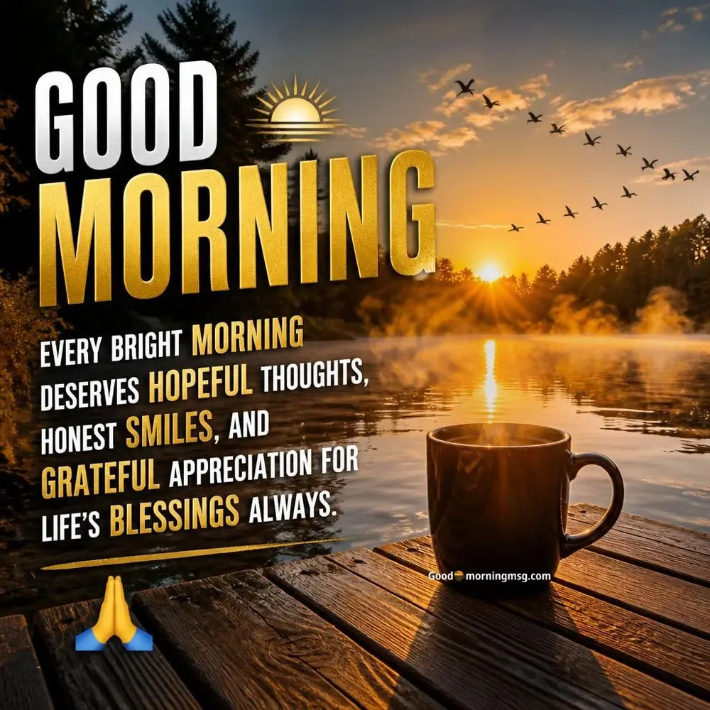 Beautiful Morning Coffee
