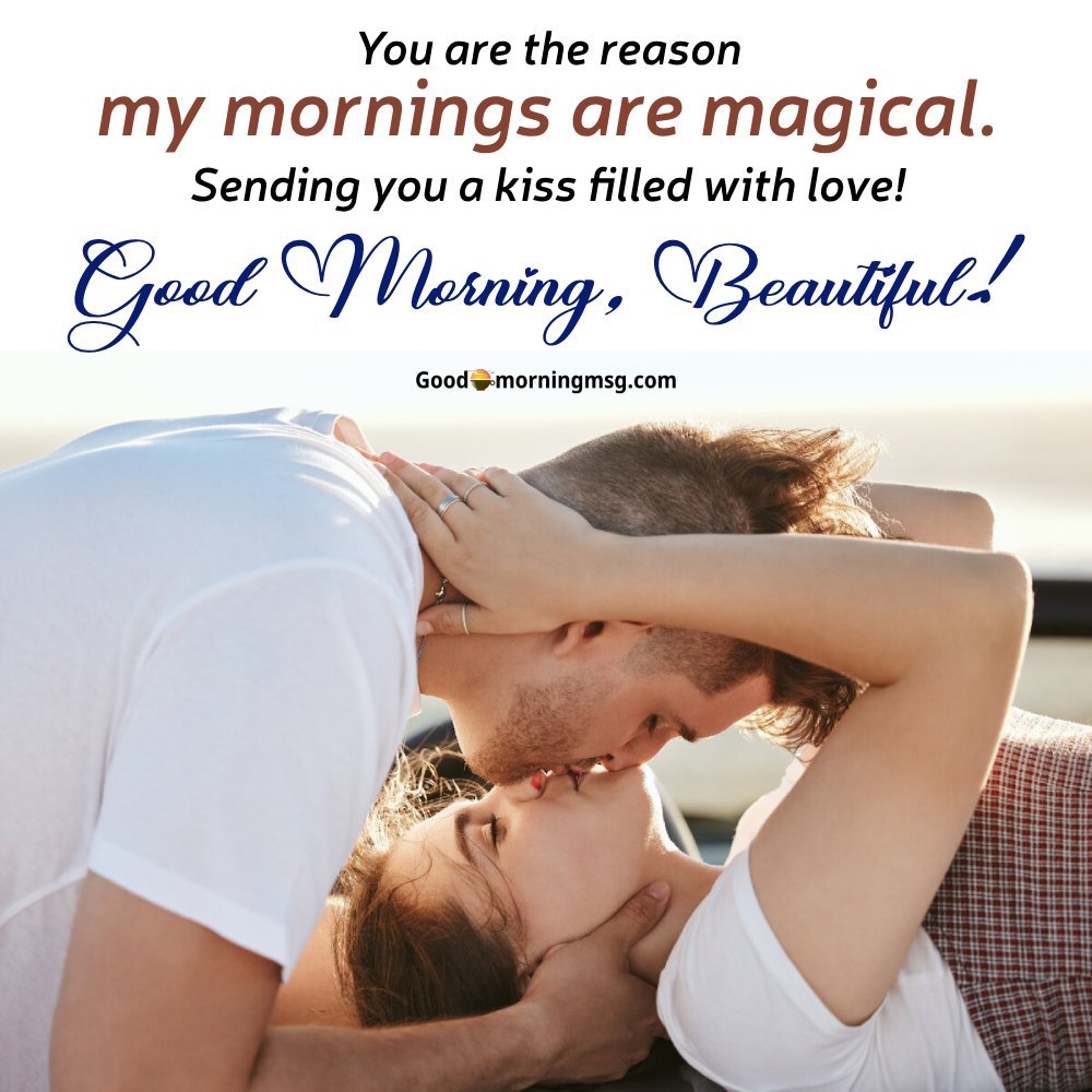 Bed Hug Good Morning Kiss