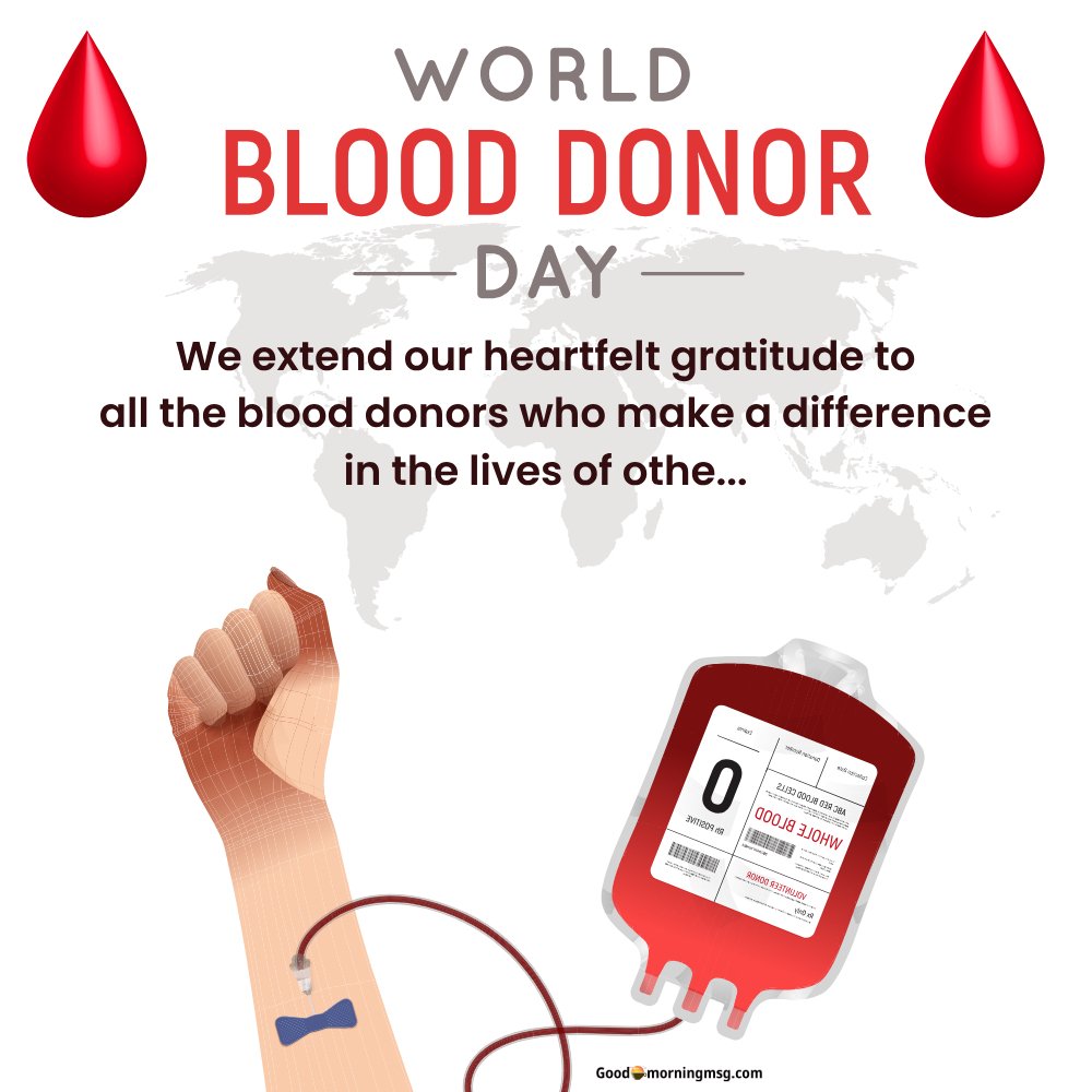 Blood Donation Status For Whatsapp I Goodmorningmsg