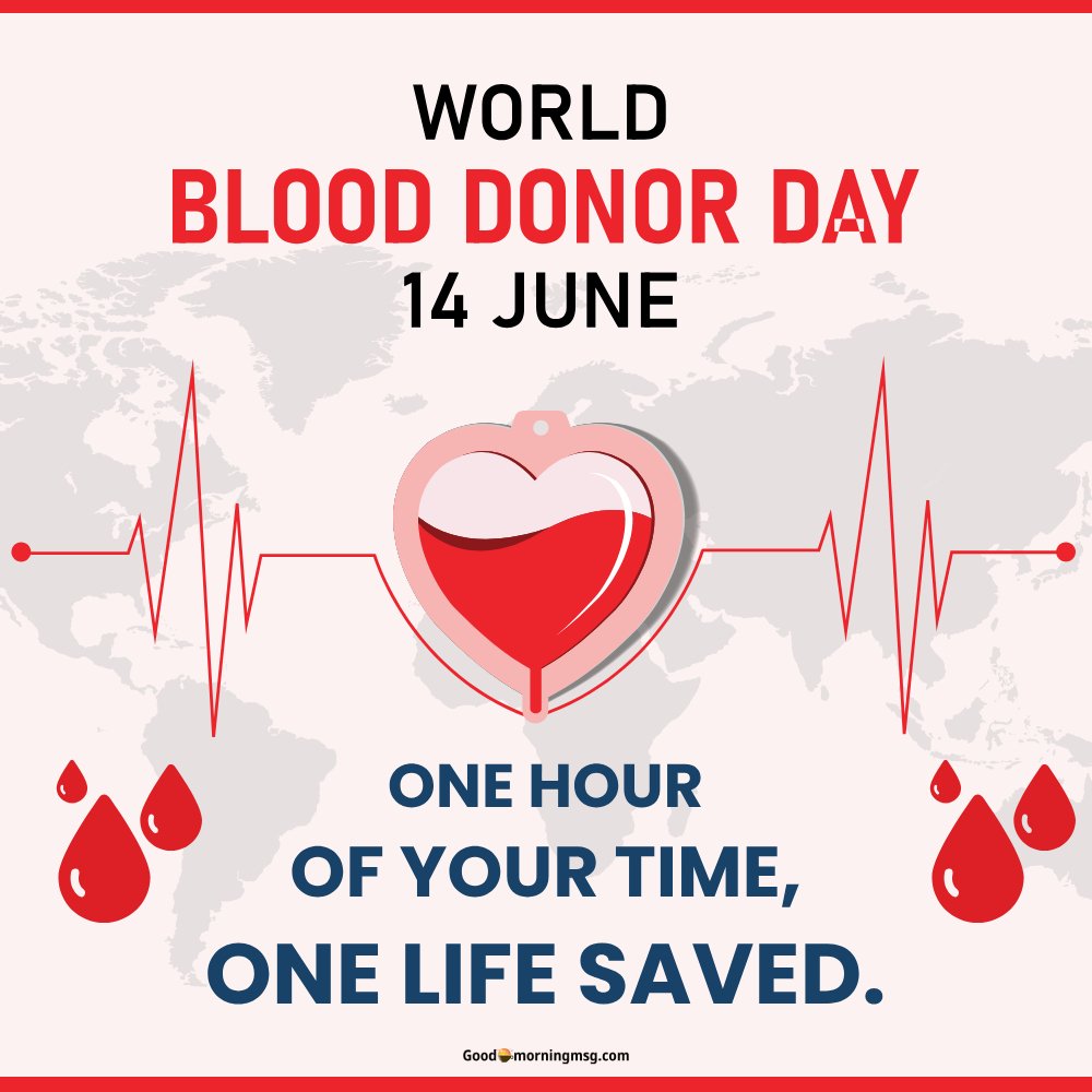 Blood Donor Quotes I Goodmorningmsg