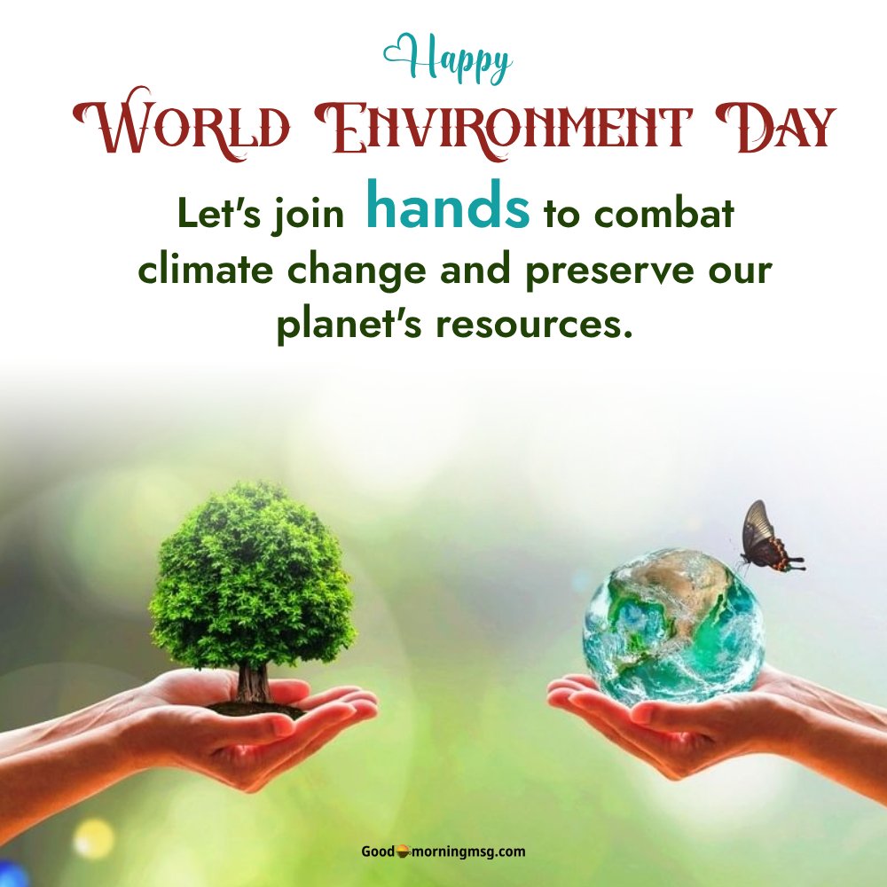 Drawing Slogans On Environment I Goodmorningmsg