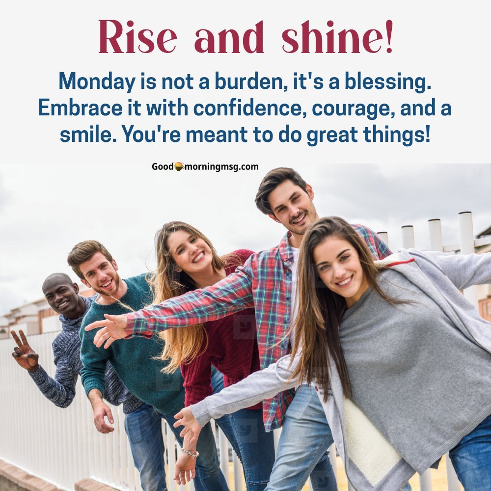 Funny Monday Motivational Blessings Quotes For Friends I Goodmorningmsg