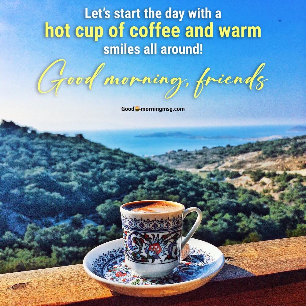 Good Morning Coffee Images With Friends Gif I Goodmorningmsg