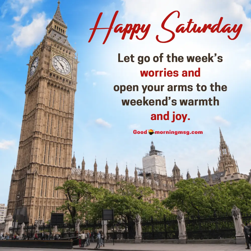 Good Morning Happy Saturday Images I Goodmorningmsg