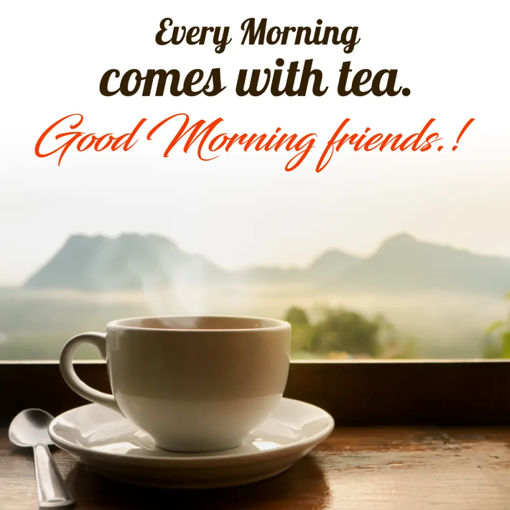 Good Morning Tea Gif