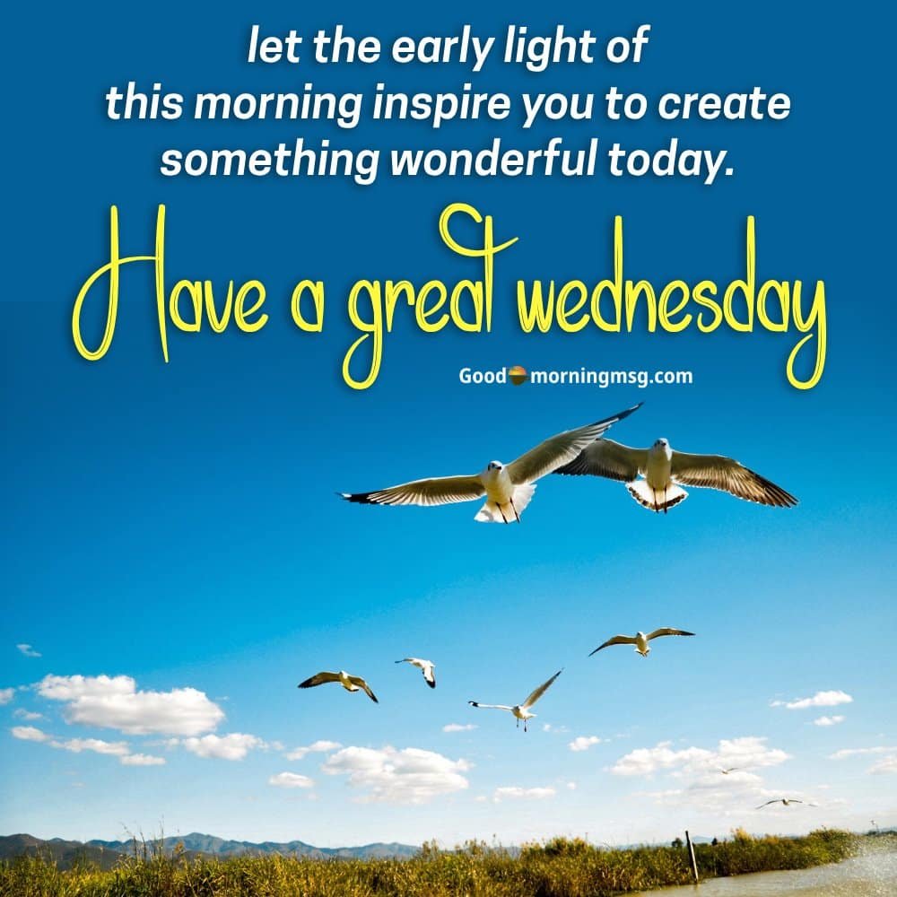 Good Morning Wednesday Positive Quotes For Life Gif