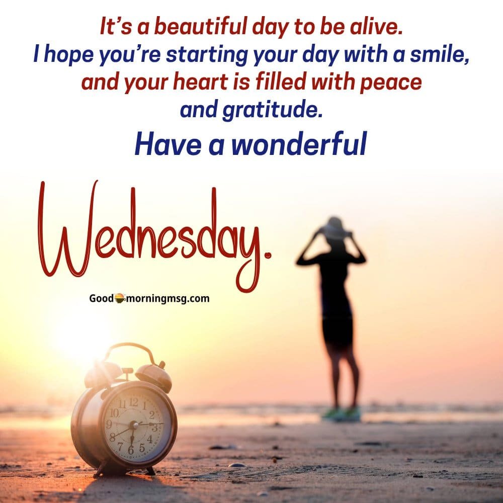 Good Morning Wednesday Positive Quotes For Life In English