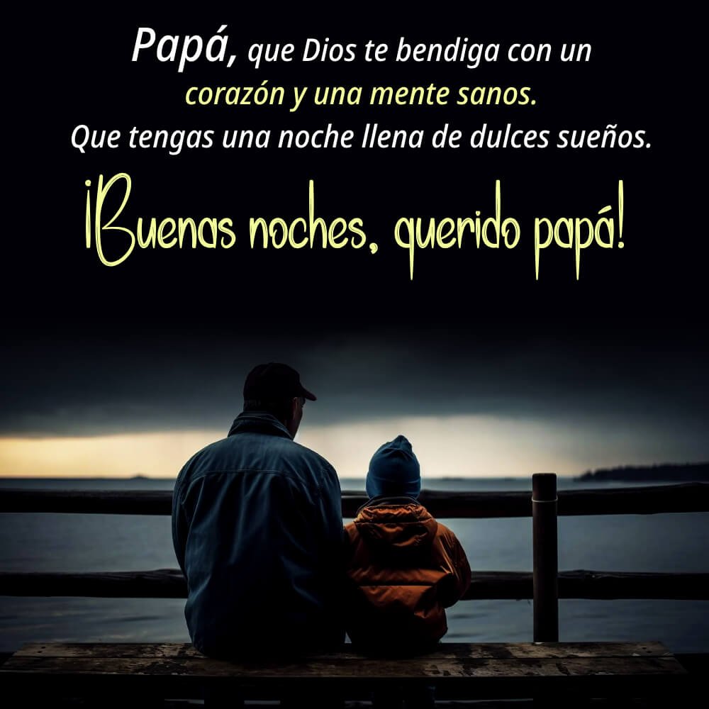 Good Night Message For Father From Daughter