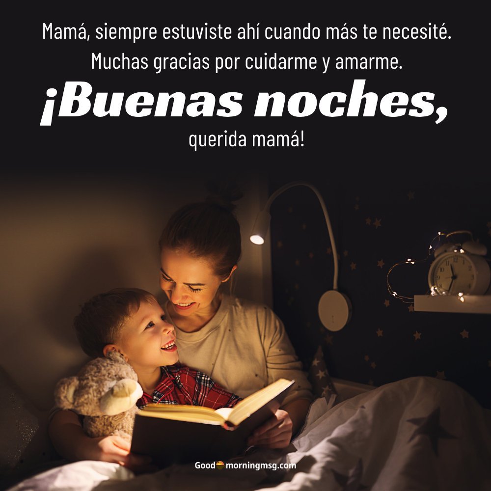 Good Night Message For Mother From Daughter