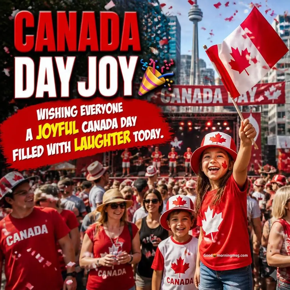 Greeting Canada Day Wishes