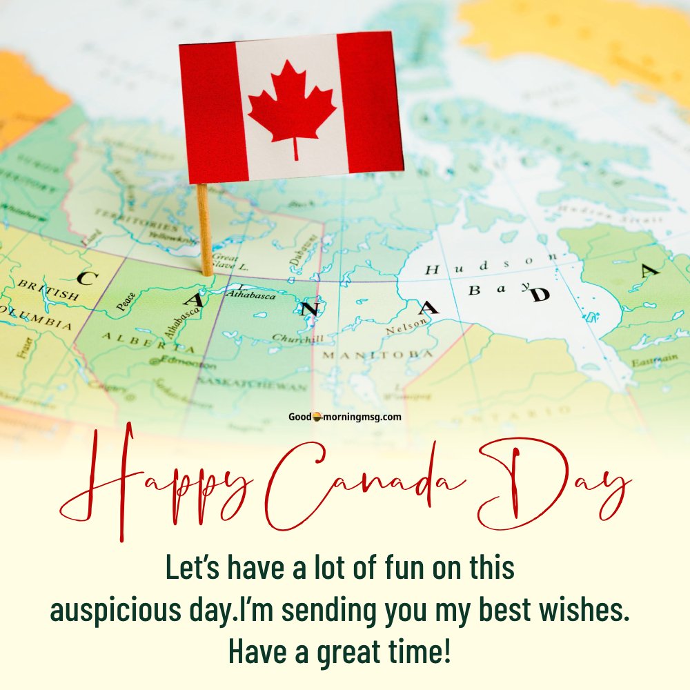 Happy Canada Day Images I Goodmorningmsg