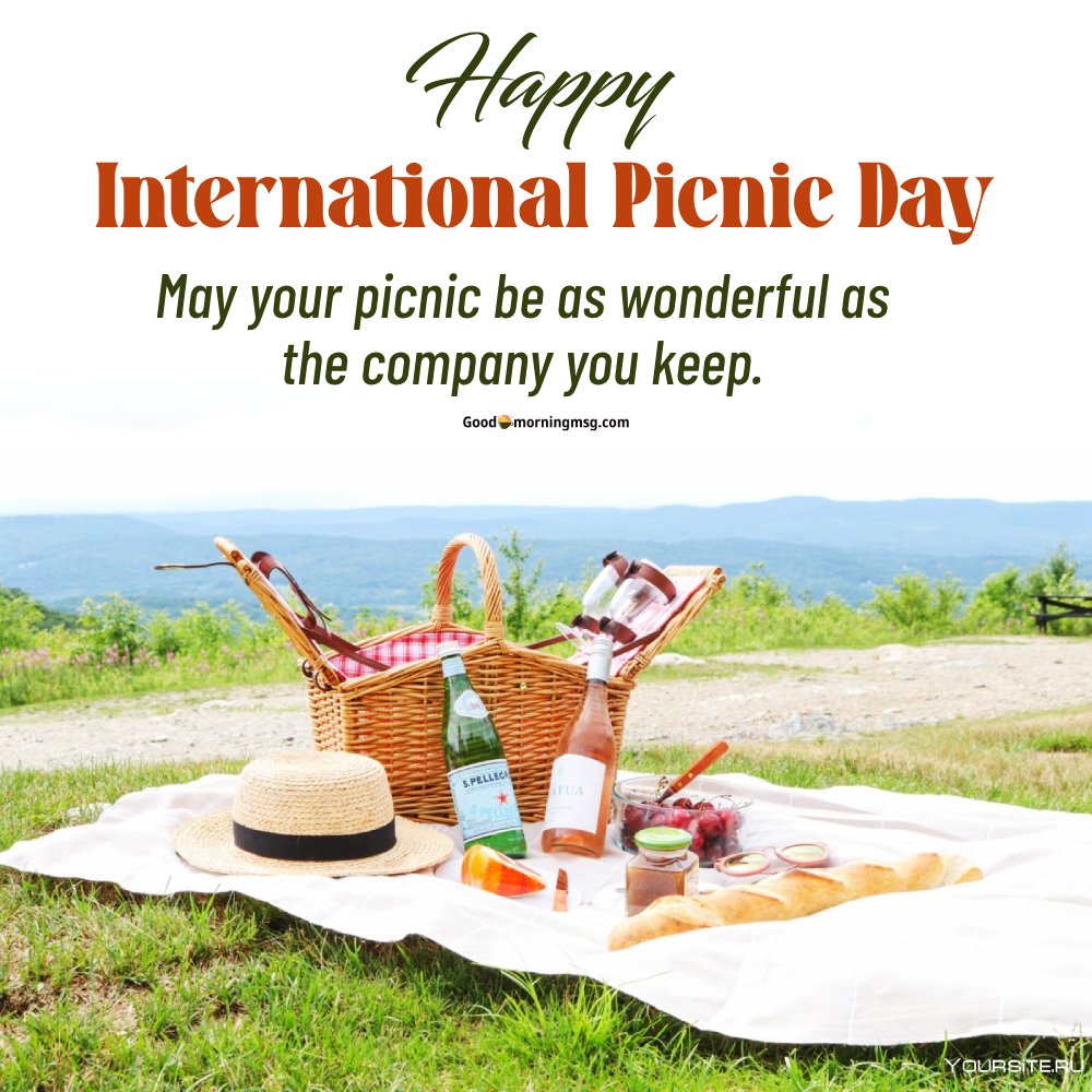 Happy International Picnic Day I Goodmorningmsg