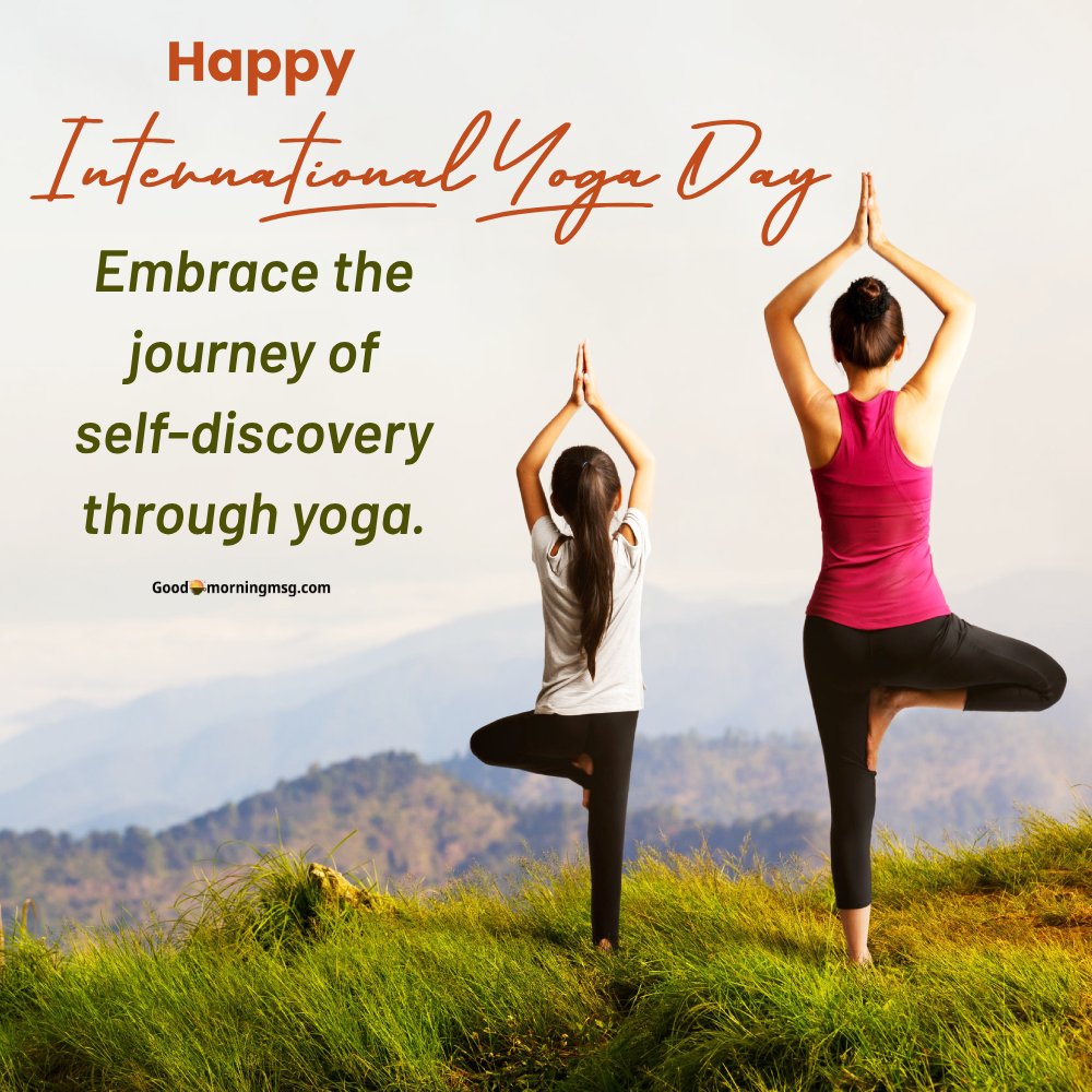 Happy International Yoga Day I Goodmorningmsg
