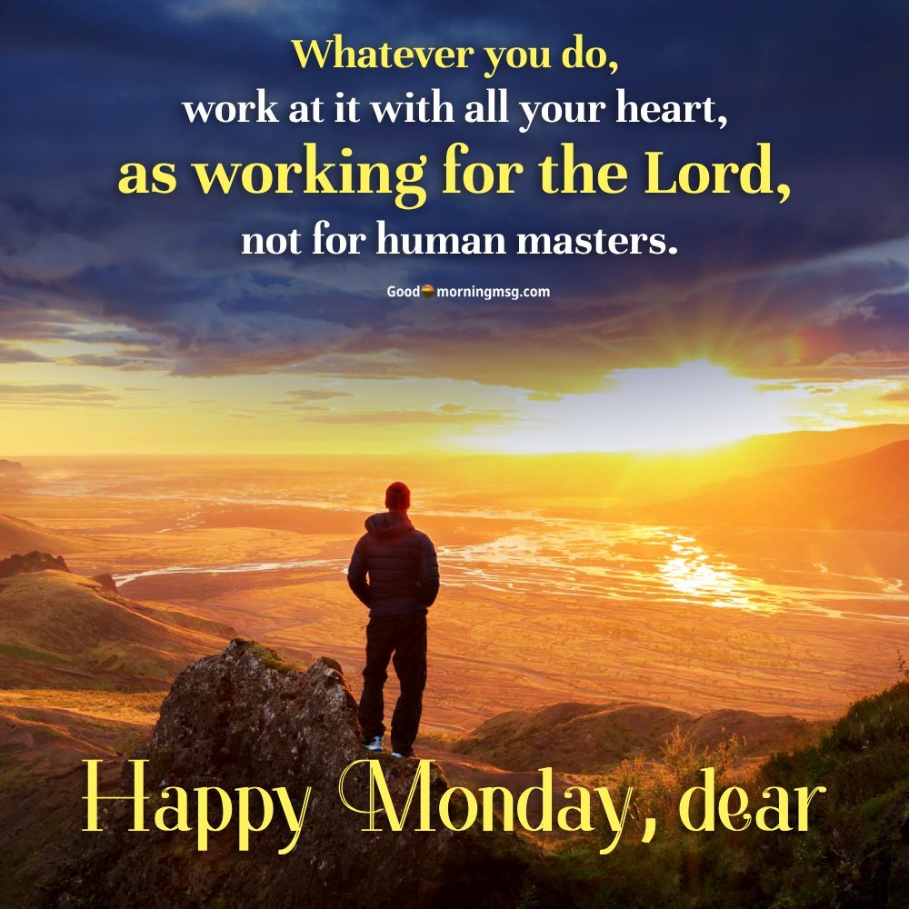 Happy Monday Quotes I Goodmorningmsg