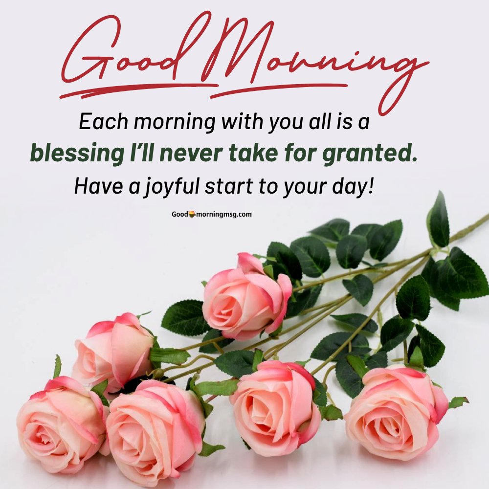 Happy Morning With My Loved Ones Prayer I Goodmorningmsg