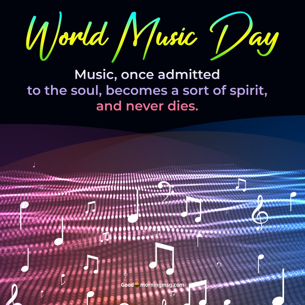 Happy Music Day I Goodmorningmsg