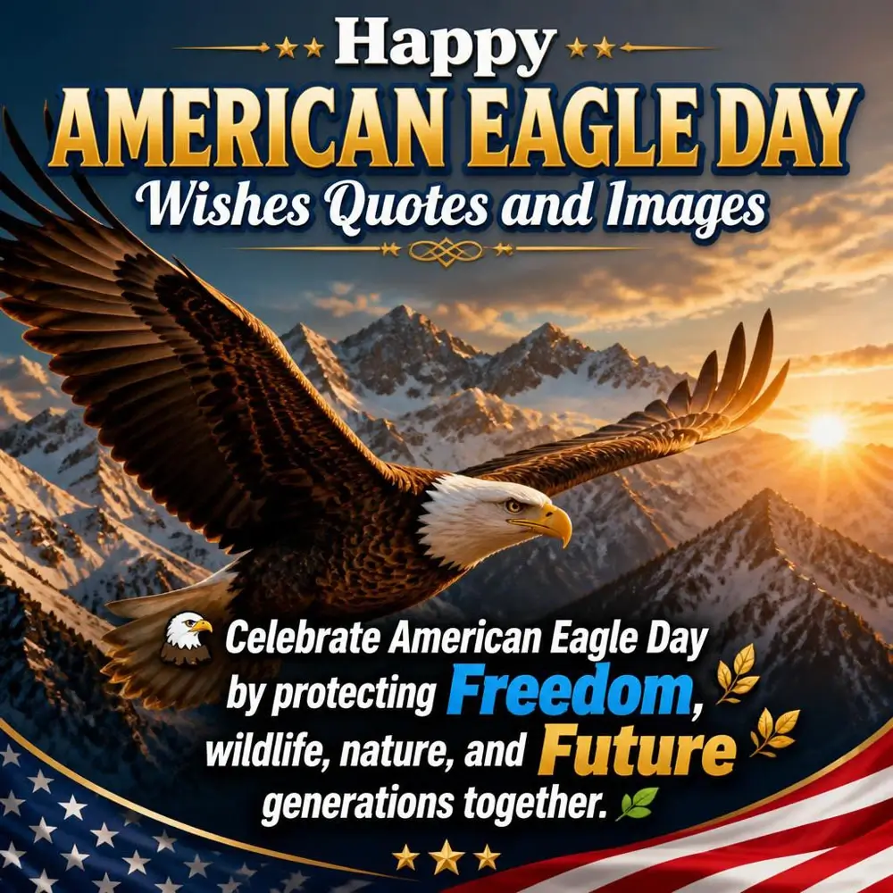 Happy New Year Eagle