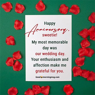 Heart Touching Anniversary Wishes For Husband I Goodmorningmsg