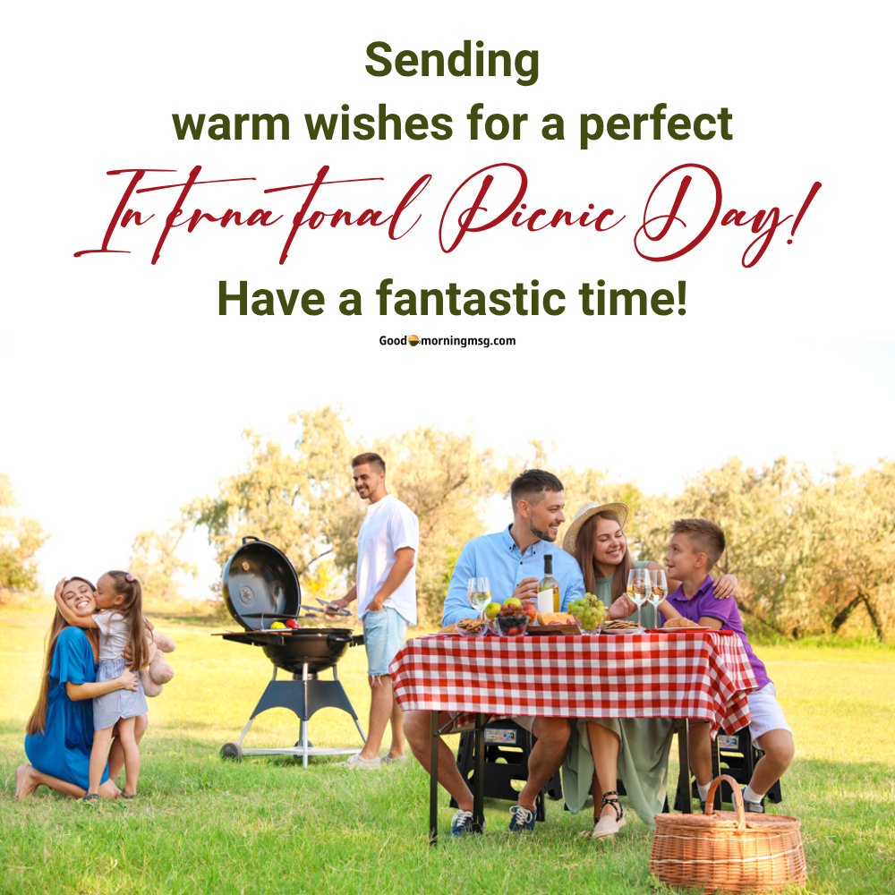 International Picnic Day Activities I Goodmorningmsg