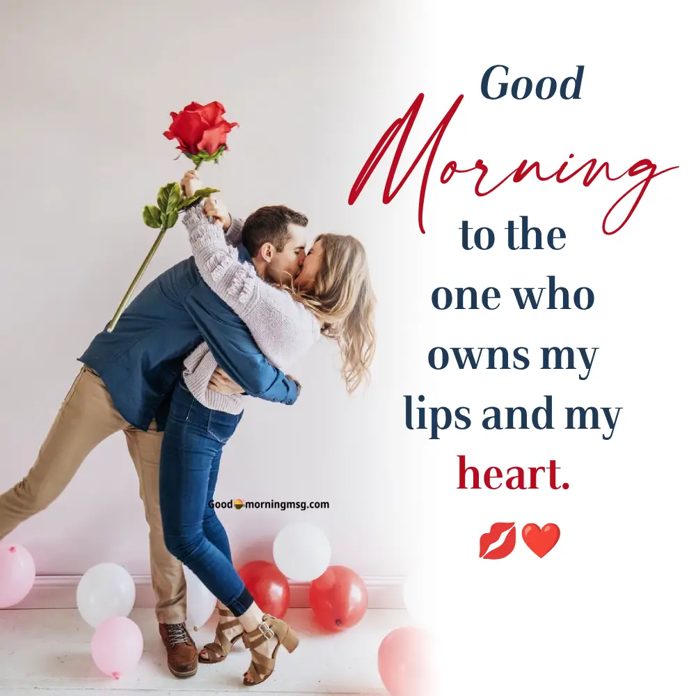 Kiss Love Husband Romantic Good Morning