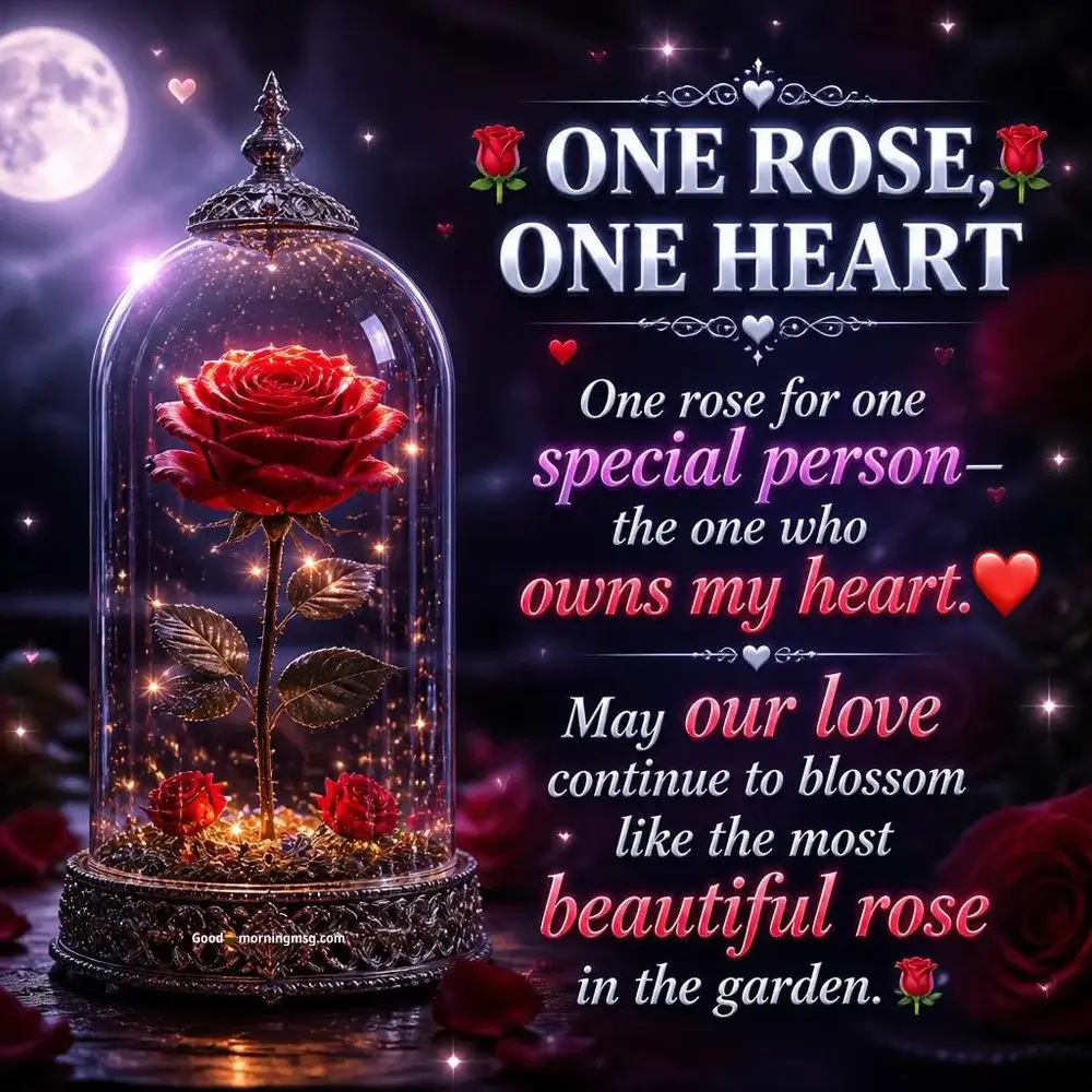Love Romantic Rose Day Couple (1)