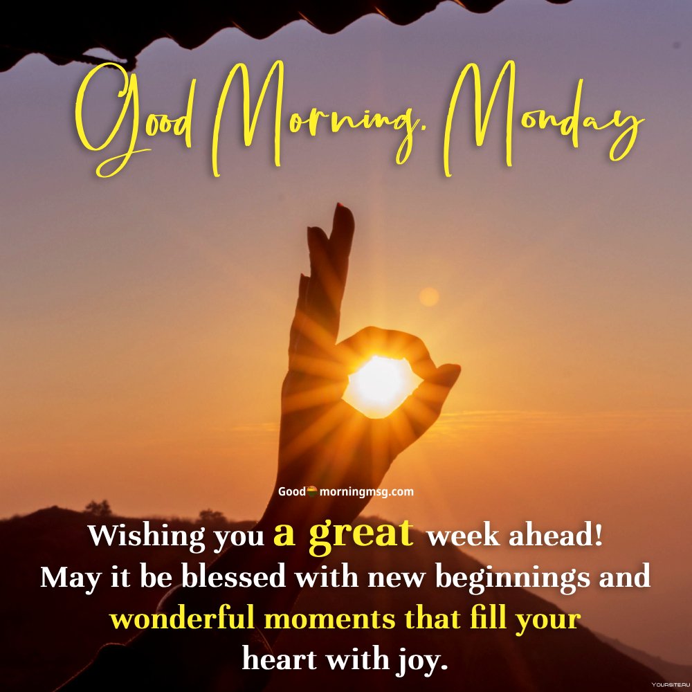 Monday Morning Inspirational Quotes And Images I Goodmorningmsg