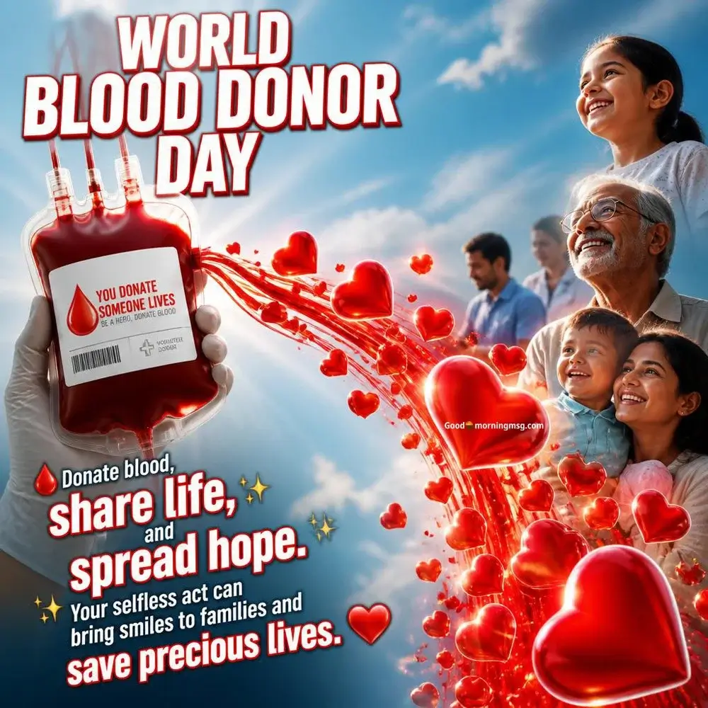 Motivation World Blood Donor Day Quotes