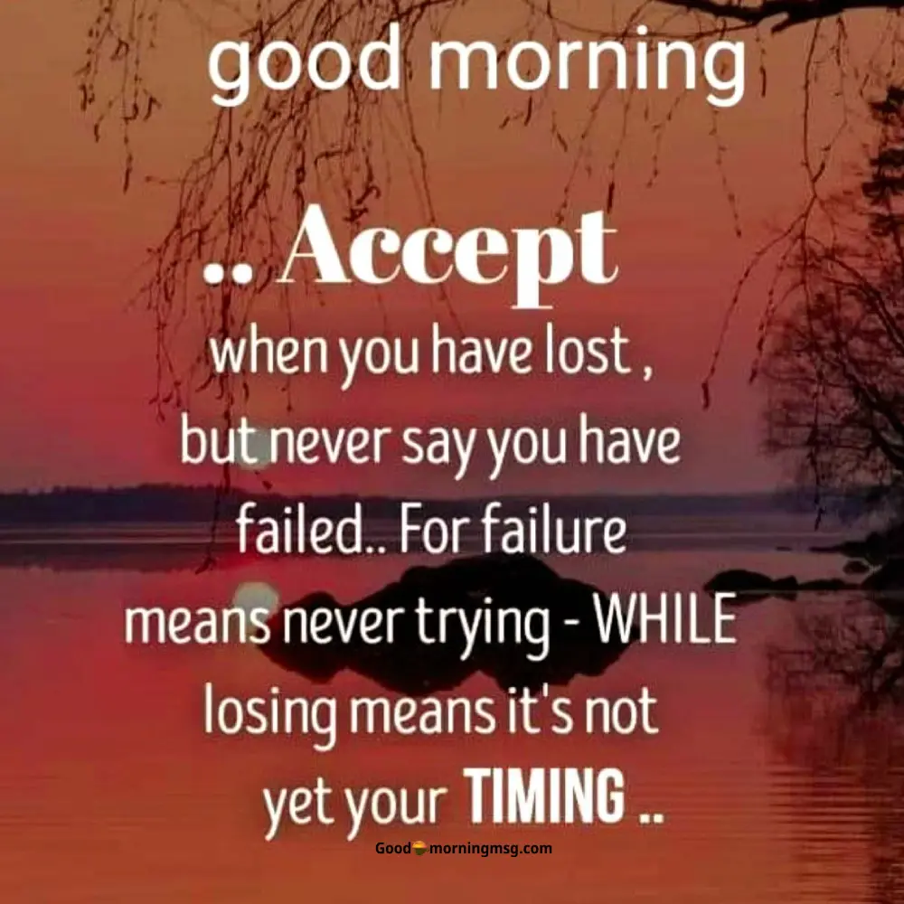 Nature Thought Good Morning Images