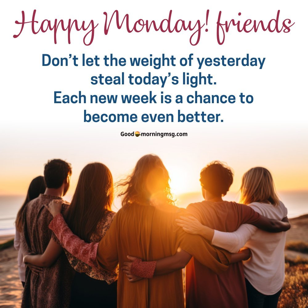 New Week Monday Blessing I Goodmorningmsg