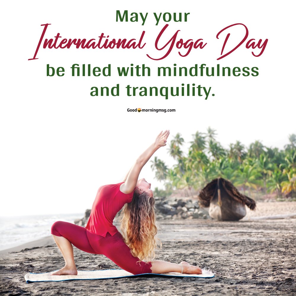Positive Yoga Day Quotes I Goodmorningmsg