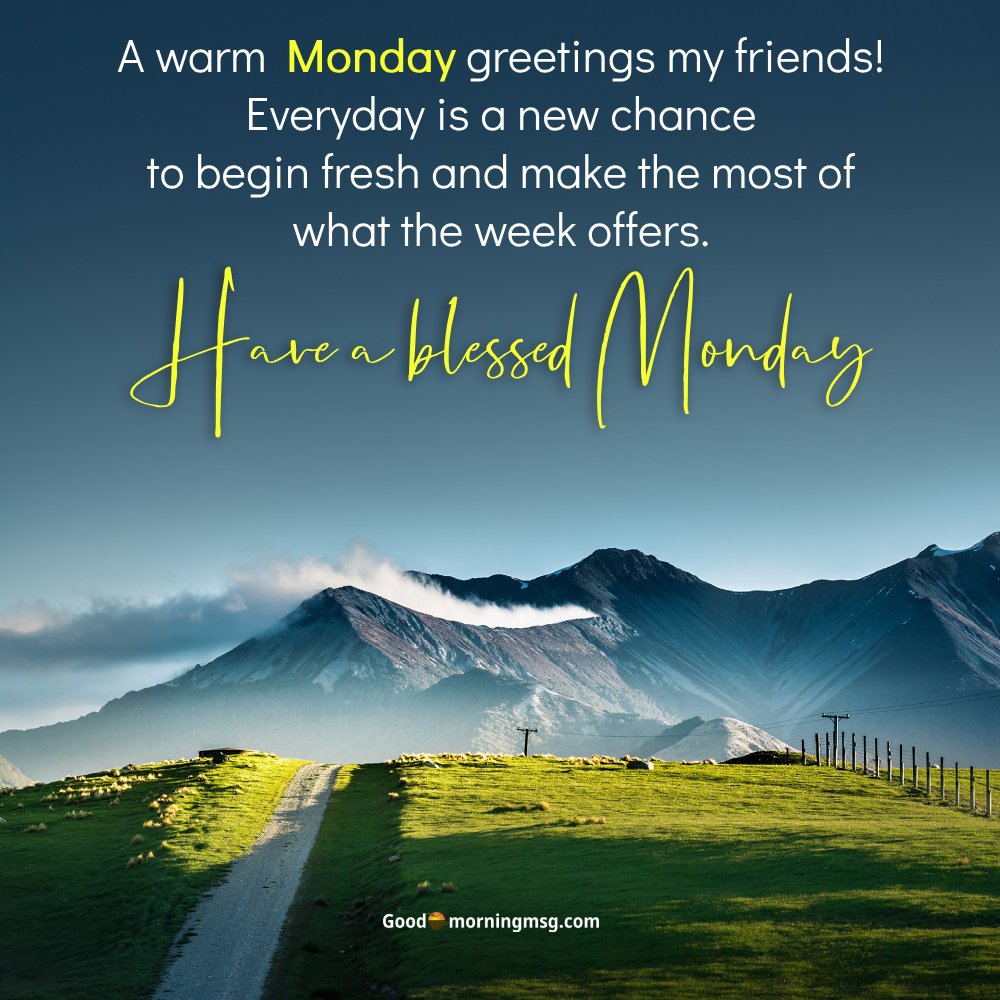 Powerful Monday Morning Quotes I Goodmorningmsg
