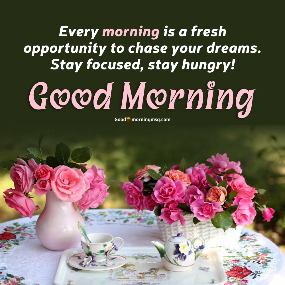 Powerful Morning Quotes I Goodmorningmsg