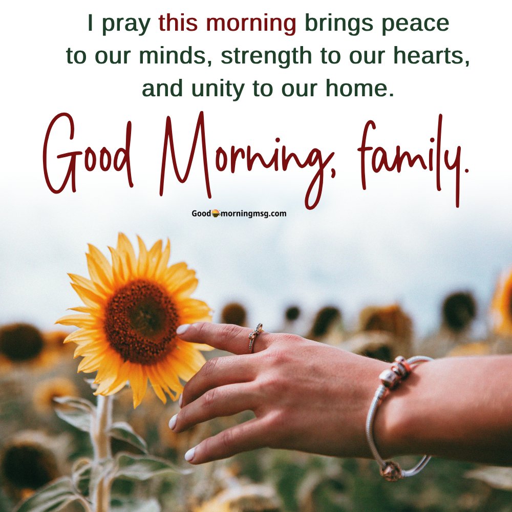 Prayer For My Family, Friends And Loved Ones I Goodmorningmsg