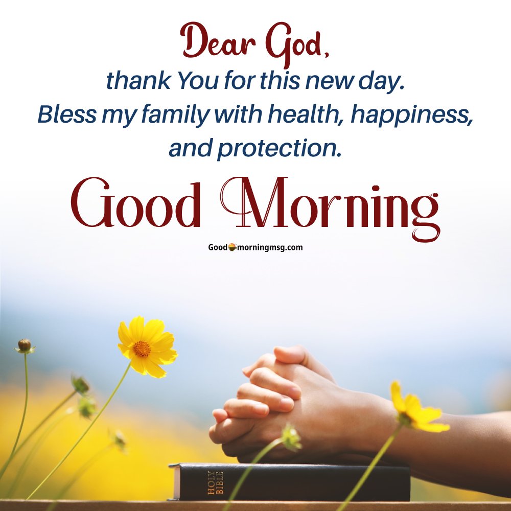 Short Prayer For My Family I Goodmorningmsg