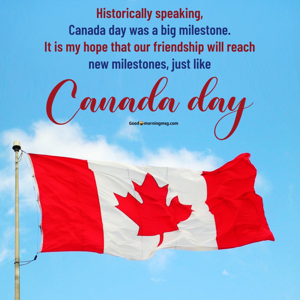 Wallpaper Happy Canada Day I Goodmorningmsg